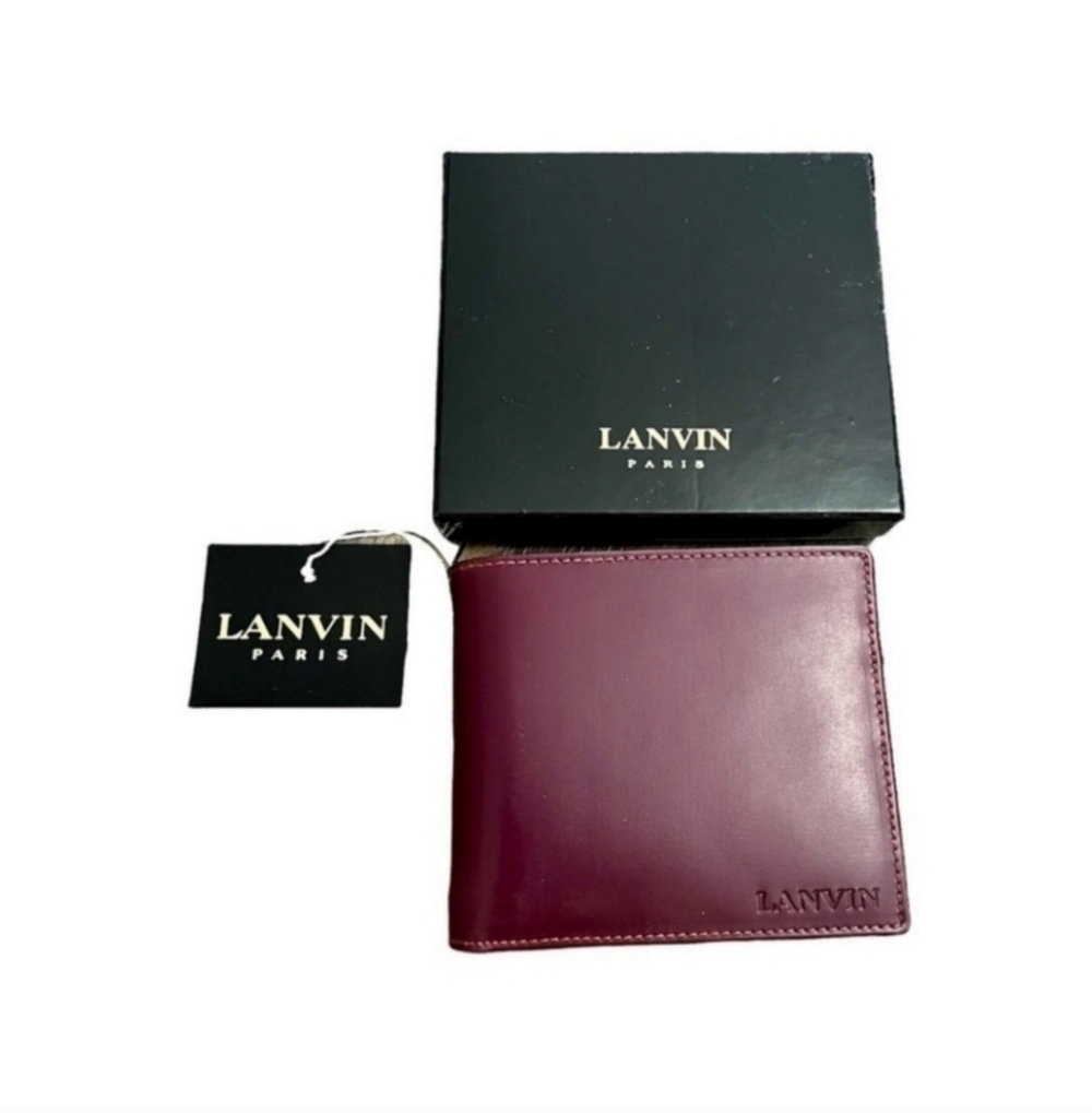 LANVIN PARIS Bifold wallet cardholder